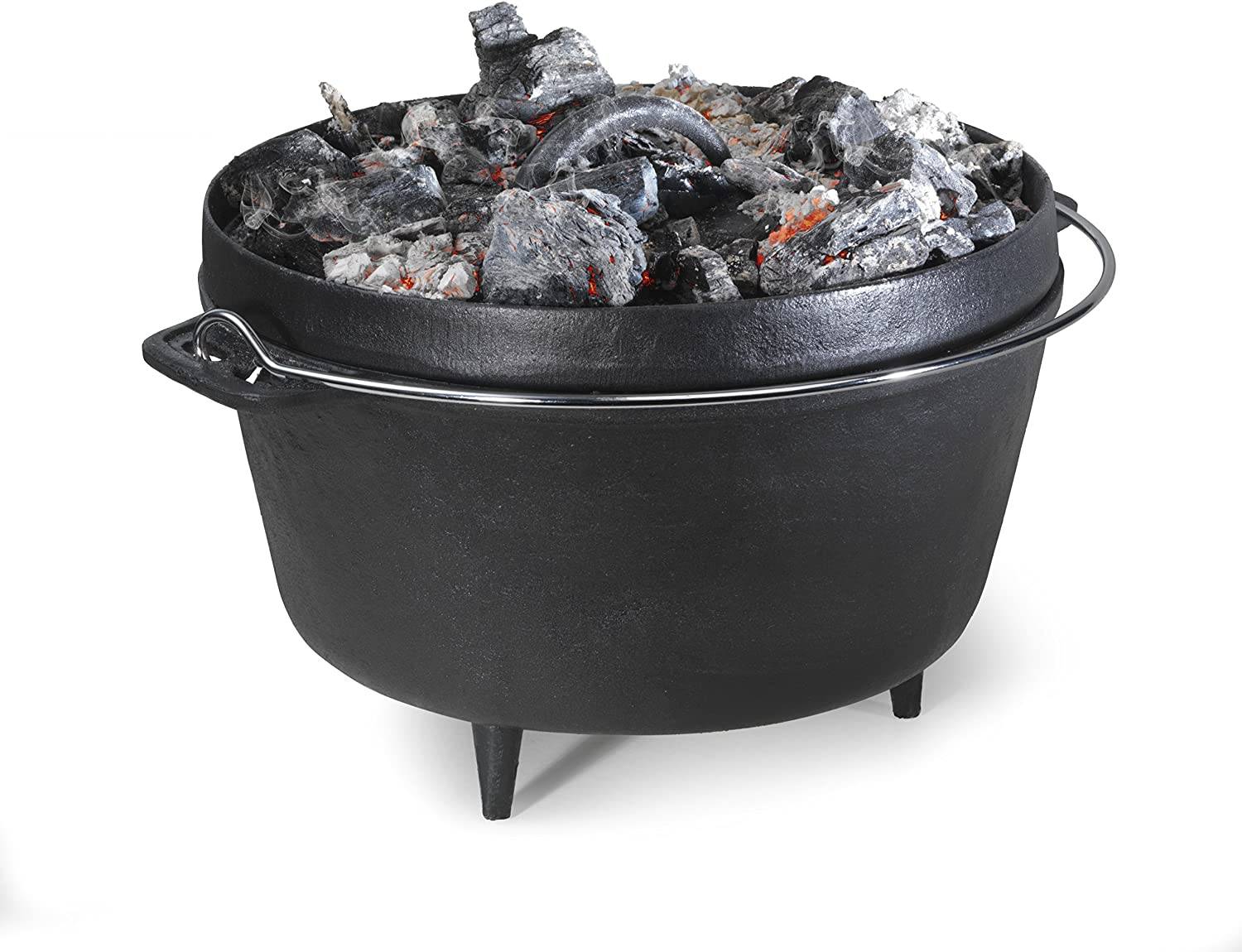 Barbecook Dutch Oven 9 L Junko Kochtopf aus Gusseisen