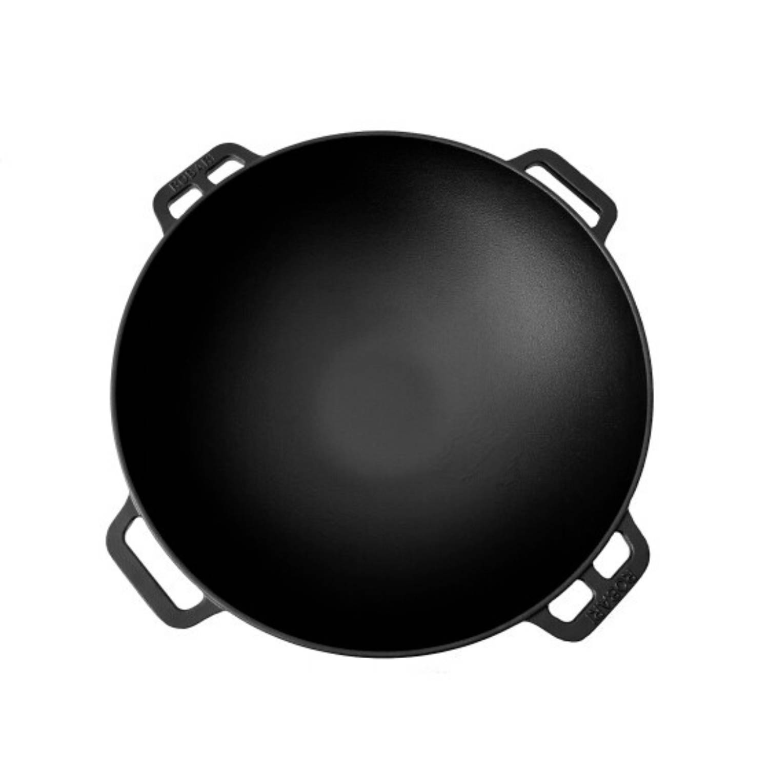 Kazan Gusseisen 12 Liter Robari Kasan mit Deckel aus Gusseisen Wok Asia