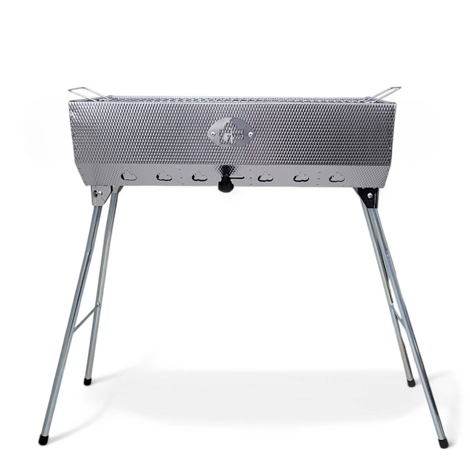 Mangal Set Taschkent 9er Drehspieß 230V Motor Spieße