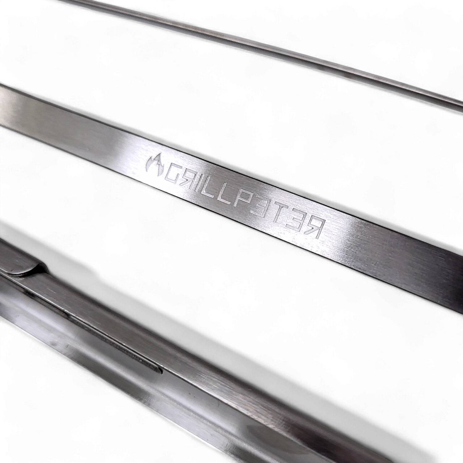 Mangal Astana Edelstahl 2 mm Schaschlickgrill Spießdreher 9 Spieße