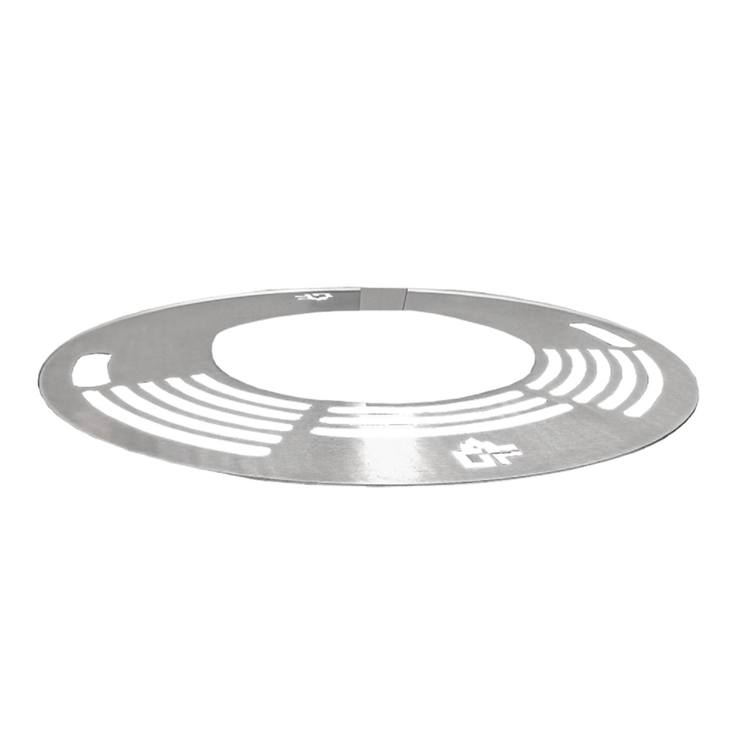 Utschak Set Timur Edelstahl 2 mm für Kazan 10-16L mit Grillplatte und Grillrost