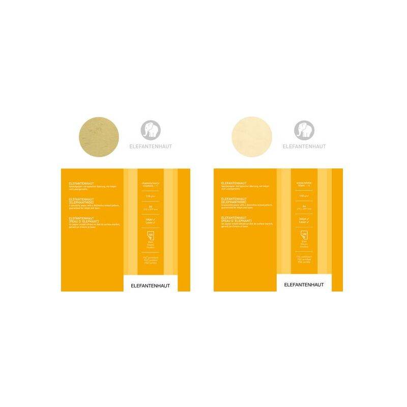 Elefantenhaut Office, DIN A4, 190 g/qm, chamois