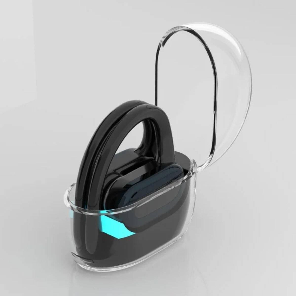 Maxcom Freesound Open kabellose Kopfhörer Bluetooth 5.4 Schwarz