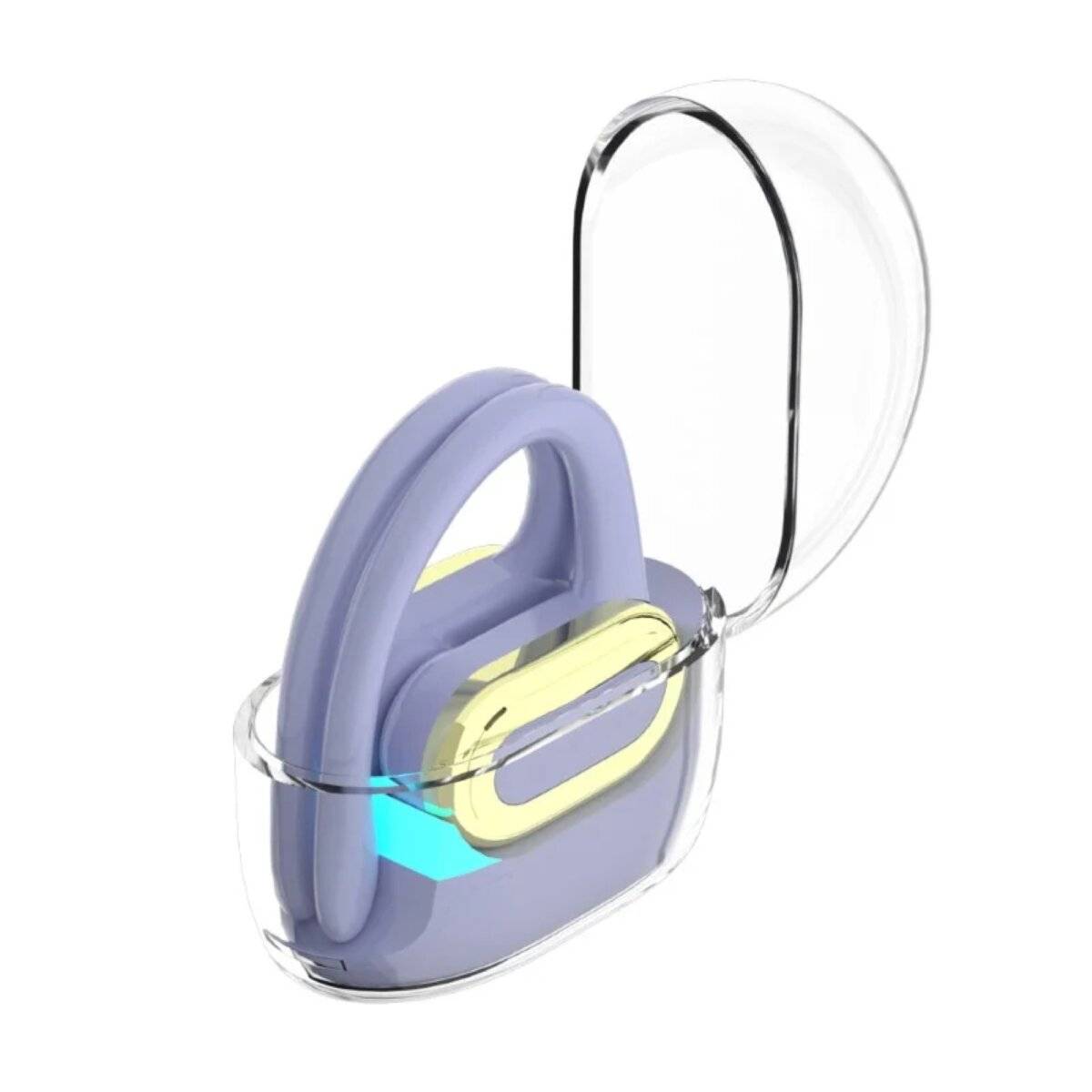 Maxcom Freesound Open kabellose Kopfhörer Bluetooth 5.4 Lila