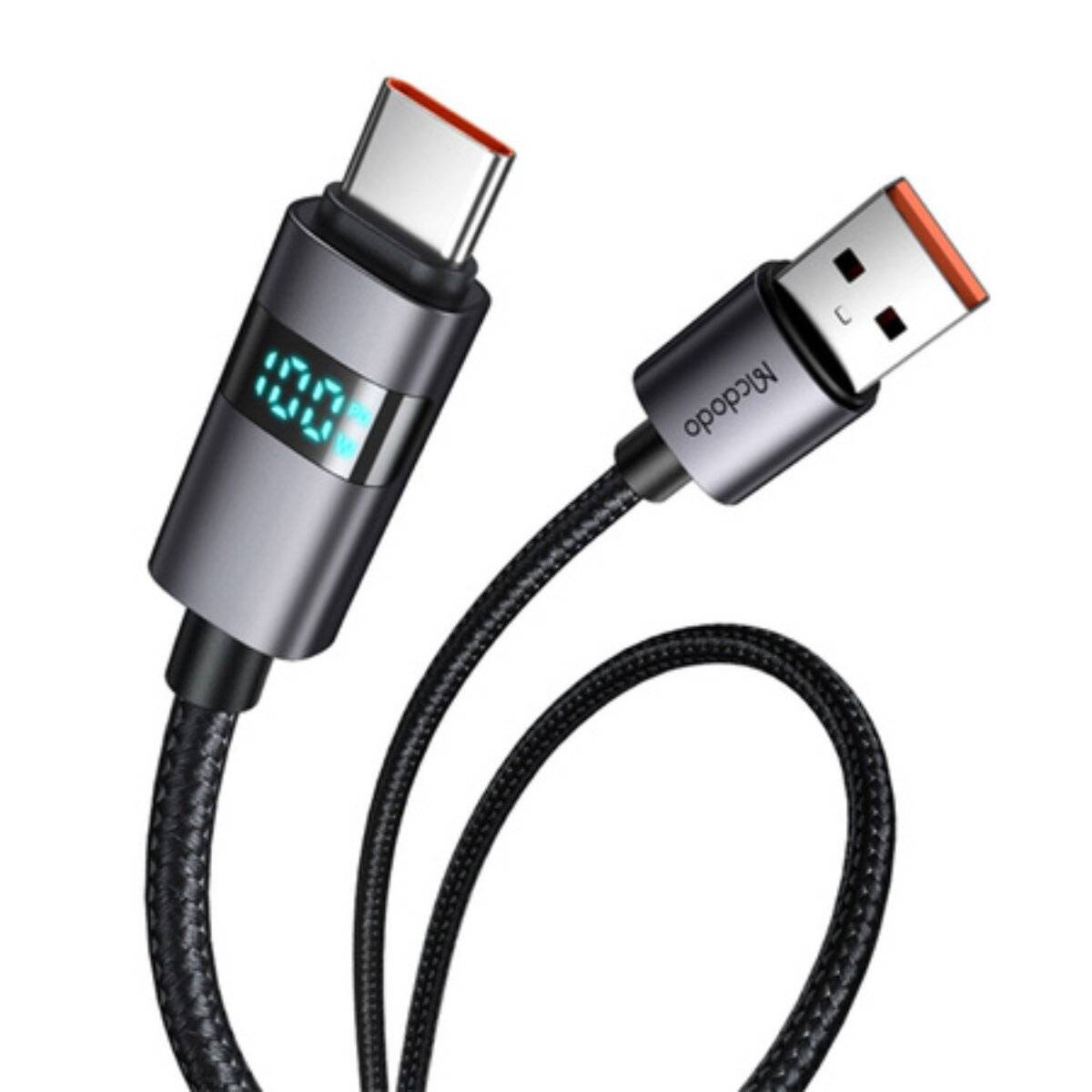 Mcdodo CA-6520 USB-A auf USB-C Kabel, 1,2m, 100W, 6A, Schnellladen