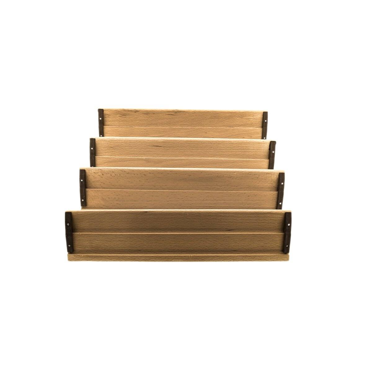 Rummikub Brettspiel aus Holz – Okey 101, Rummy perfekt für 2-4 Spieler