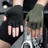 Rockbros Atmungsaktive Kurzfinger-Fahrradhandschuhe Grün XL Rockbros Atmungsaktive Kurzfinger-Fahrradhandschuhe Grün XL
