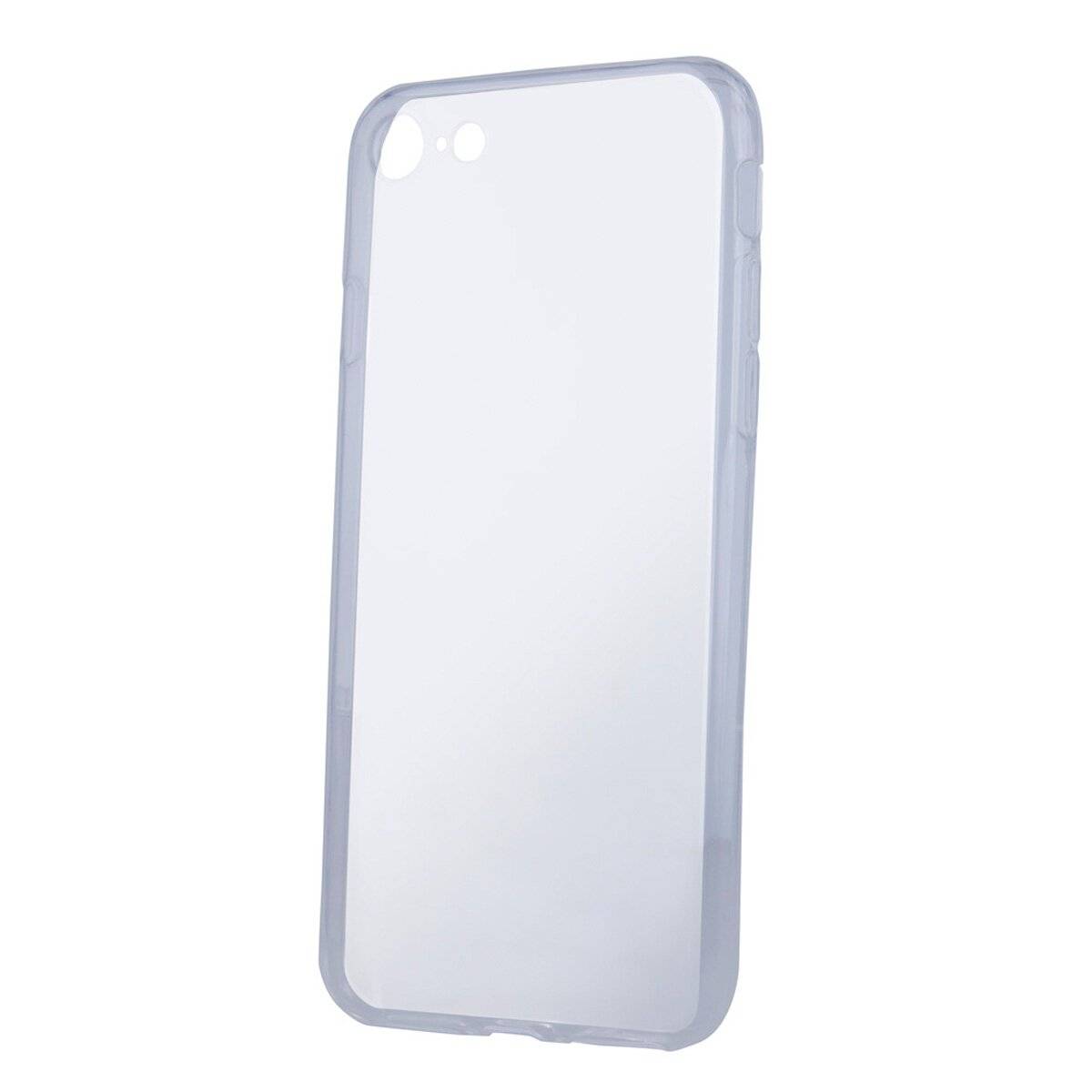 Ultra Slim Silikon Handyhülle Bumper kompatibel mit Samsung Galaxy S25 Edge Transparent