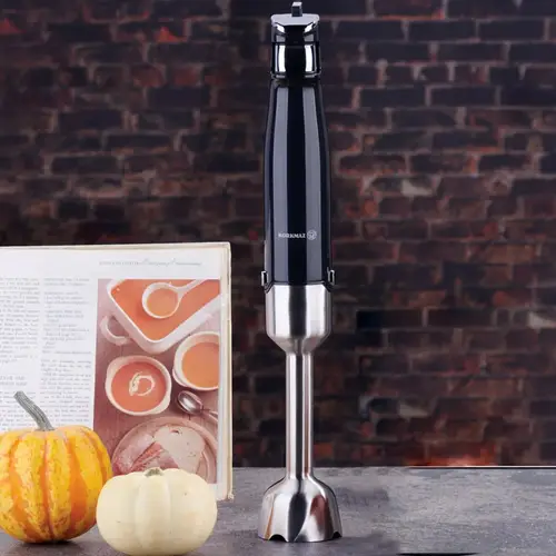 Korkmaz Performix Stabmixer 1000W - Zerkleiner in Schwarz mit 2 Stufen Korkmaz Performix Stabmixer 1000W - Zerkleiner in Schwarz mit 2 Stufen