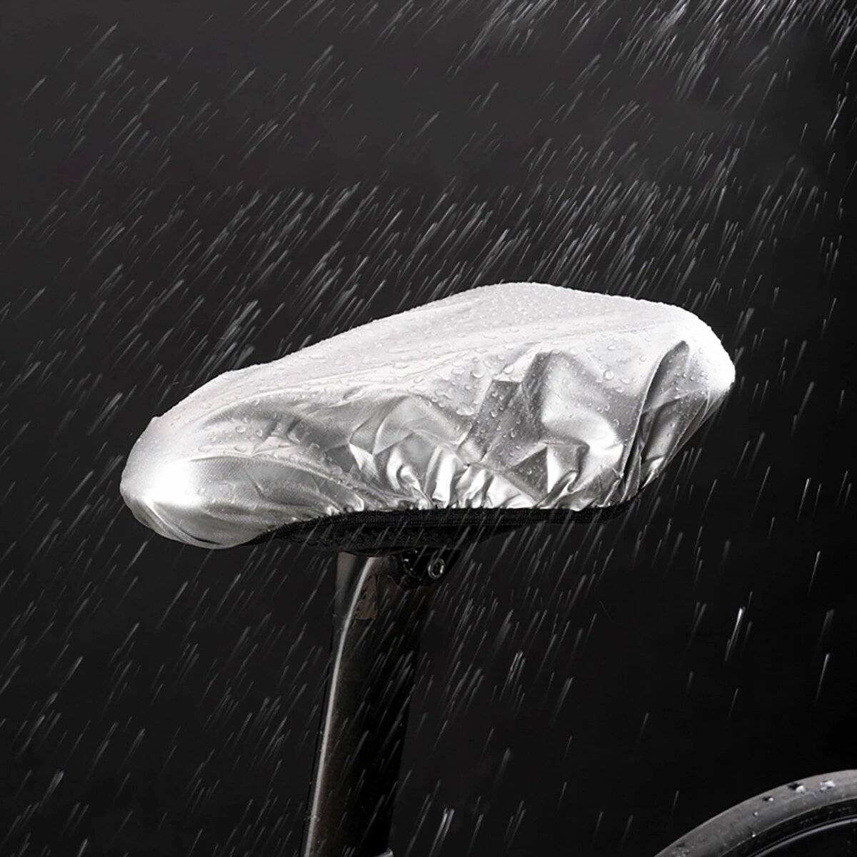 Rockbros Cover Fahrradsattelkissen Sattelbezug Grau S