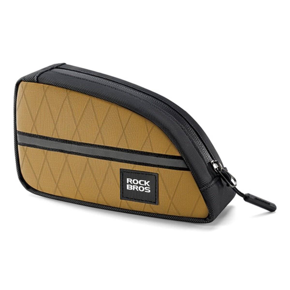 Rockbros Triangle Fahrrad Rahmentasche 0.8l Braun
