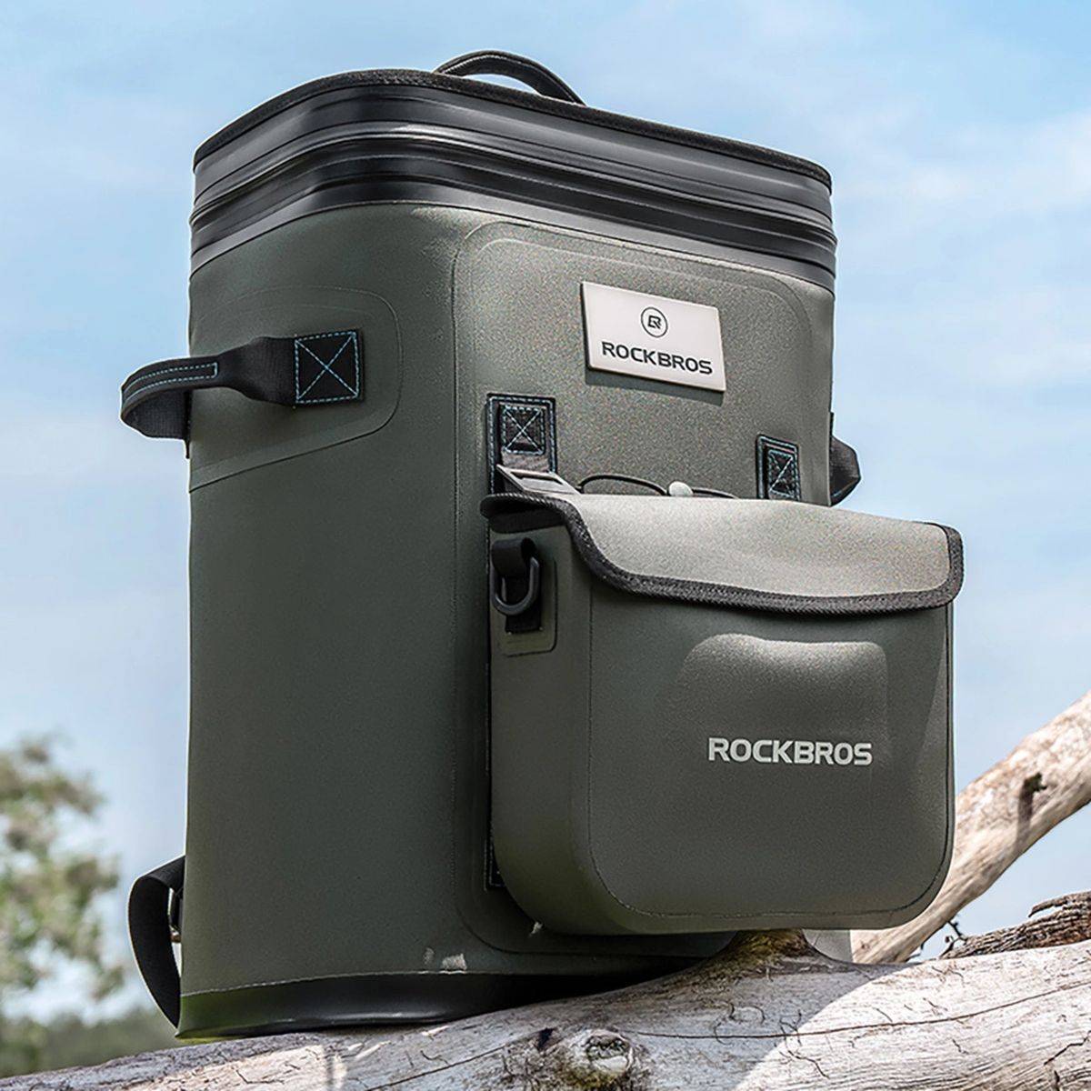 Rockbros Thermo-Rucksack mit Isolierung 20l - Grün