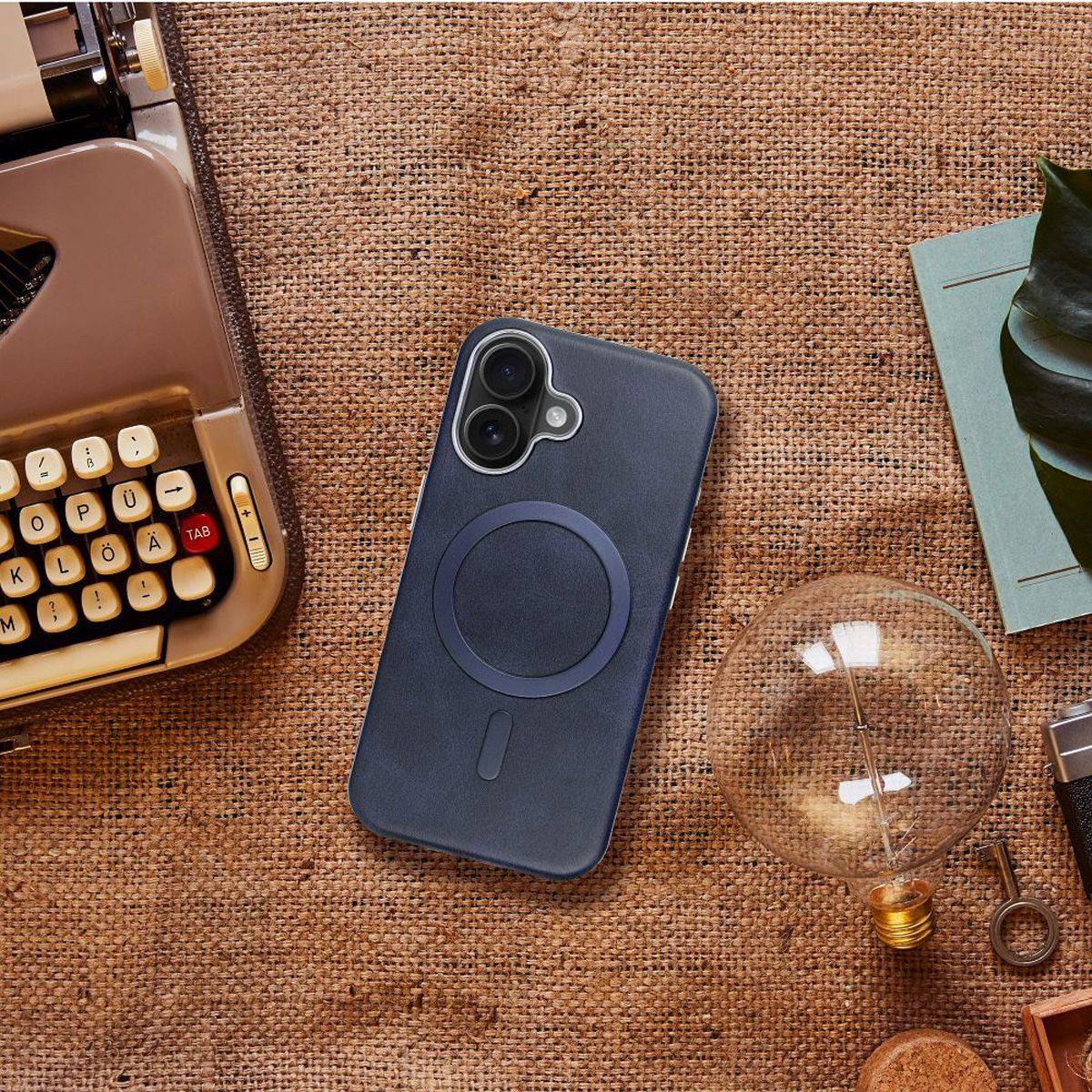 Smartphonehülle Bumper Handyhülle kompatibel mit iPhone 15 Pro Max Dunkelblau
