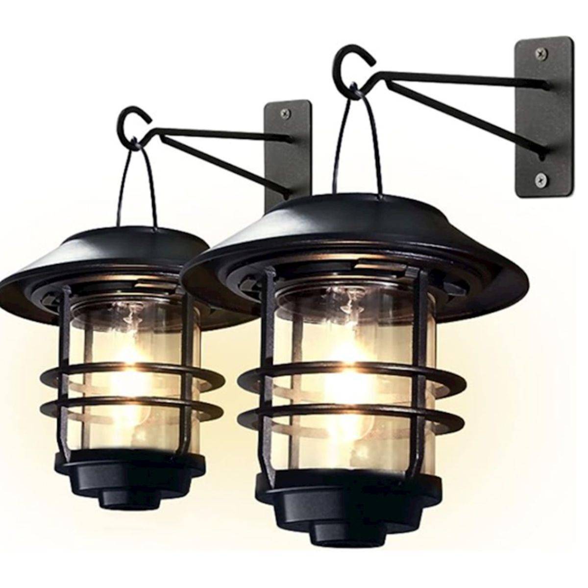 Forever Light Solar LED Laterne SUNARI FLS-40 schwarz