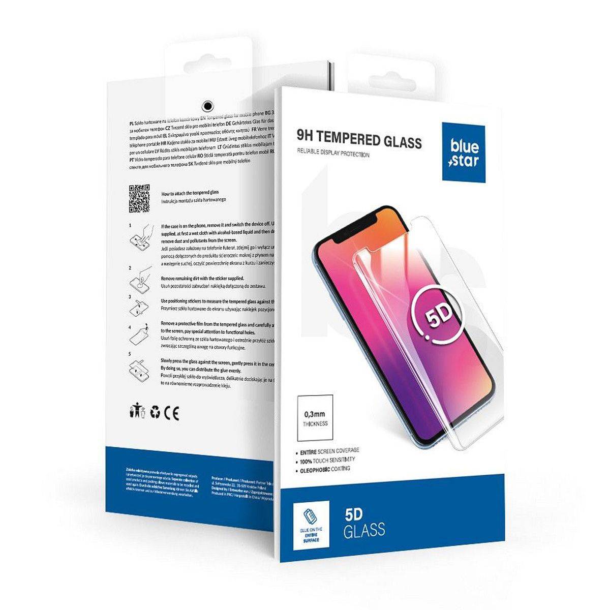 Displayschutzfolie 5D Schutzglas kompatibel mit Xiaomi 15 Ultra