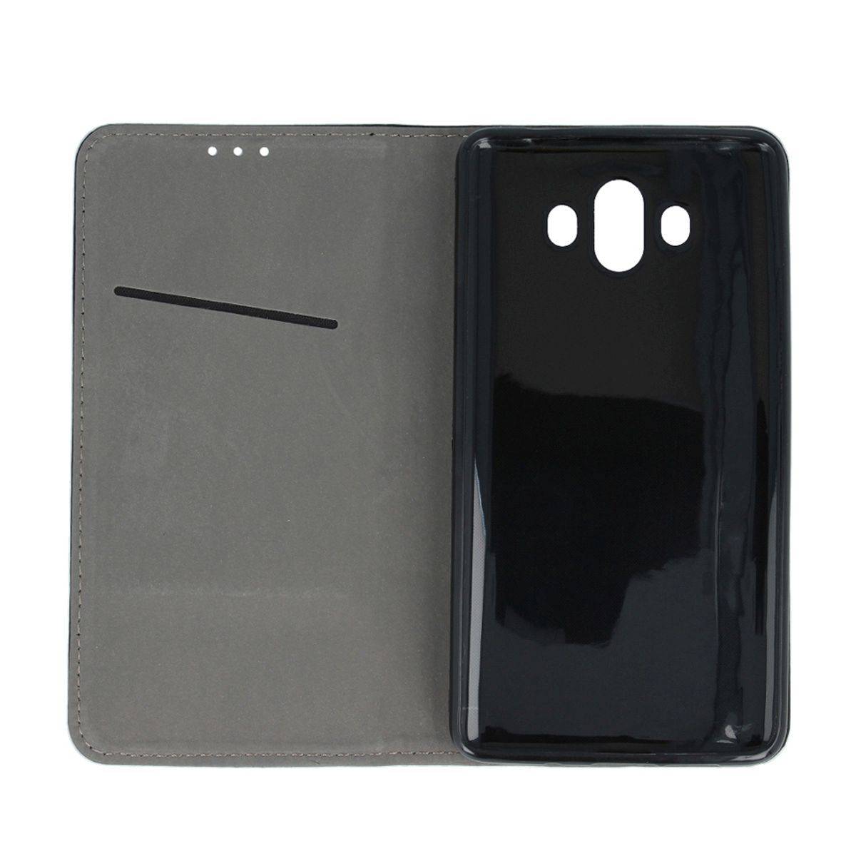 Smart Magnetic Handyhülle Smartphone Magnetische Klapphülle mit Kartenfach kompatible mit Xiaomi 14T Pro Schwarz