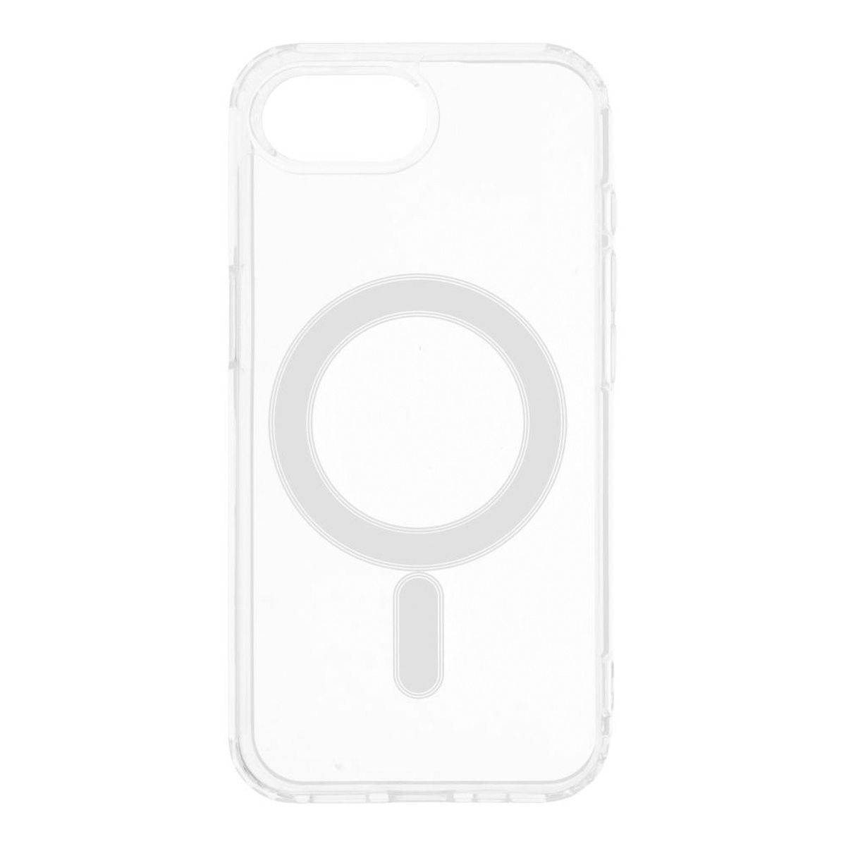 Transparentes Clear Handyhülle Bumper mit Magnetring für kabelloses Laden kompatibel mit iPhone 16e