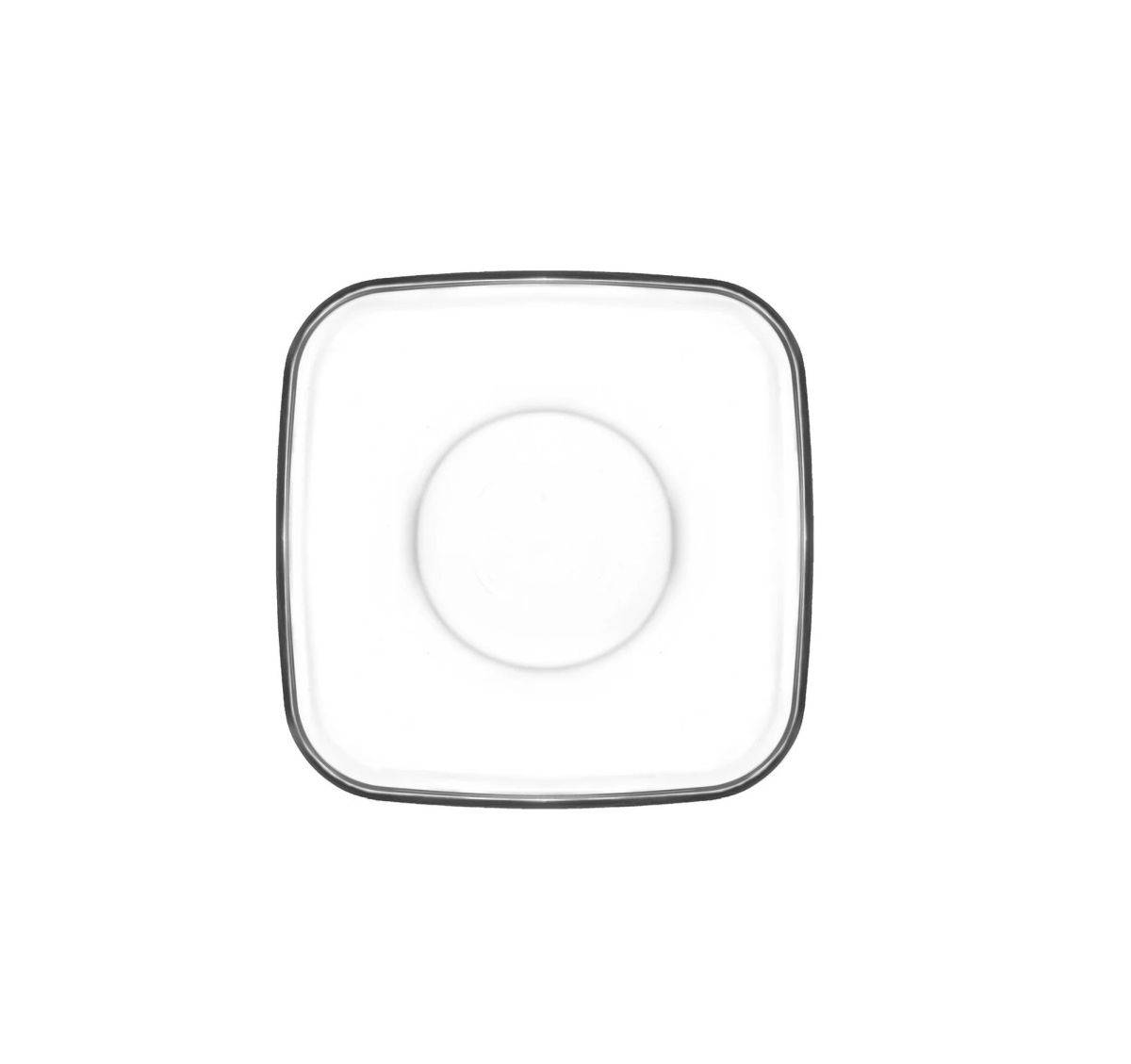 LAV COZY Teeglasunterteller – 6-teiliges Set im modernen quadratischen Design