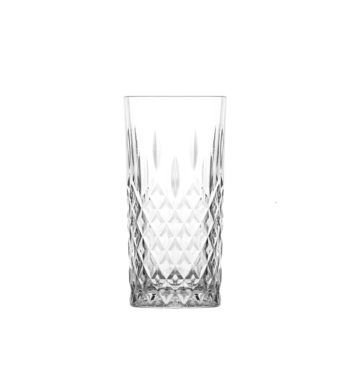 LAV Odin 4 teiliges Gläser-Set - 365 ml - aus hochwertigem Borosilikatglas