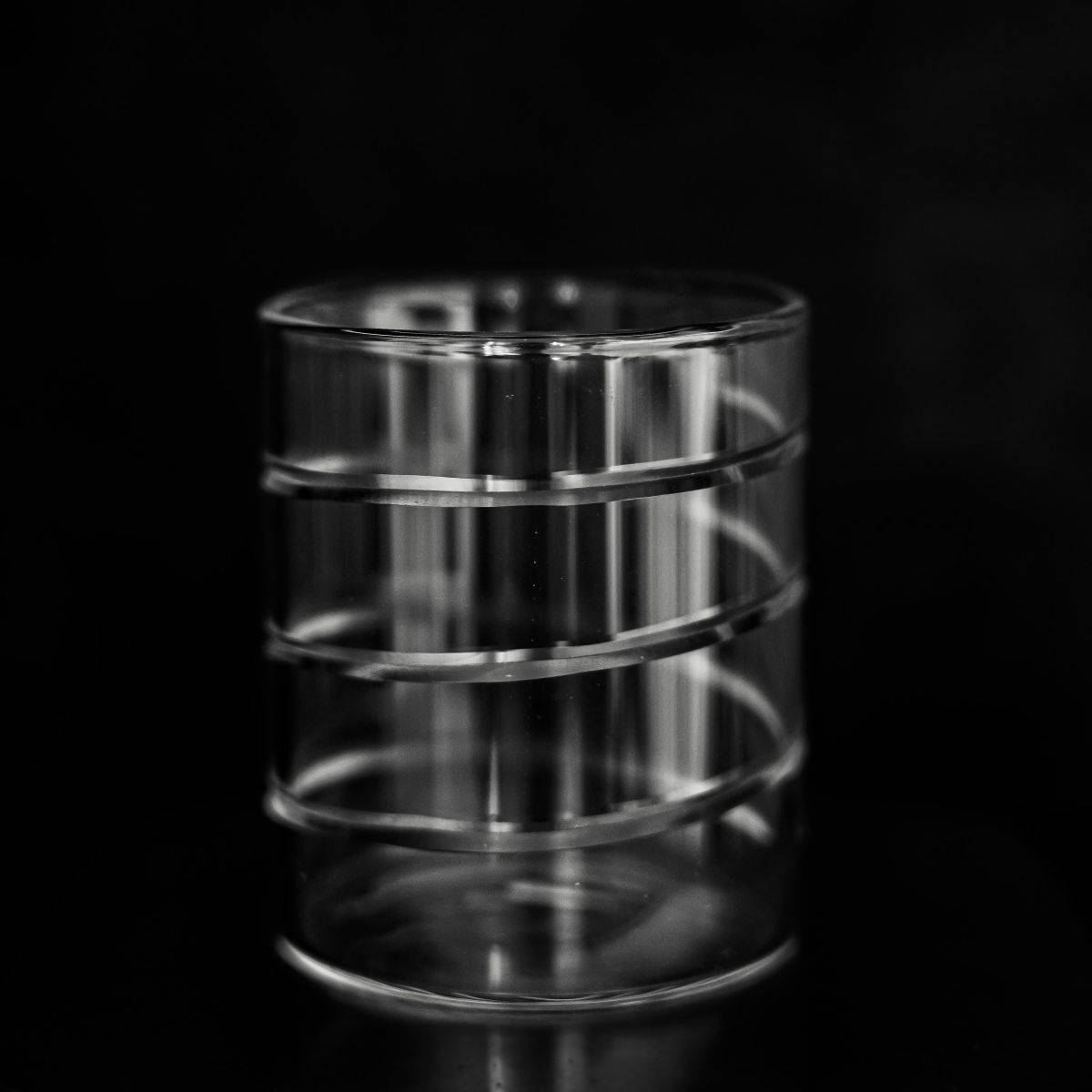 Night Series Gläser-Set im modernen Design - 3er Set Trinkgläser 250 ml