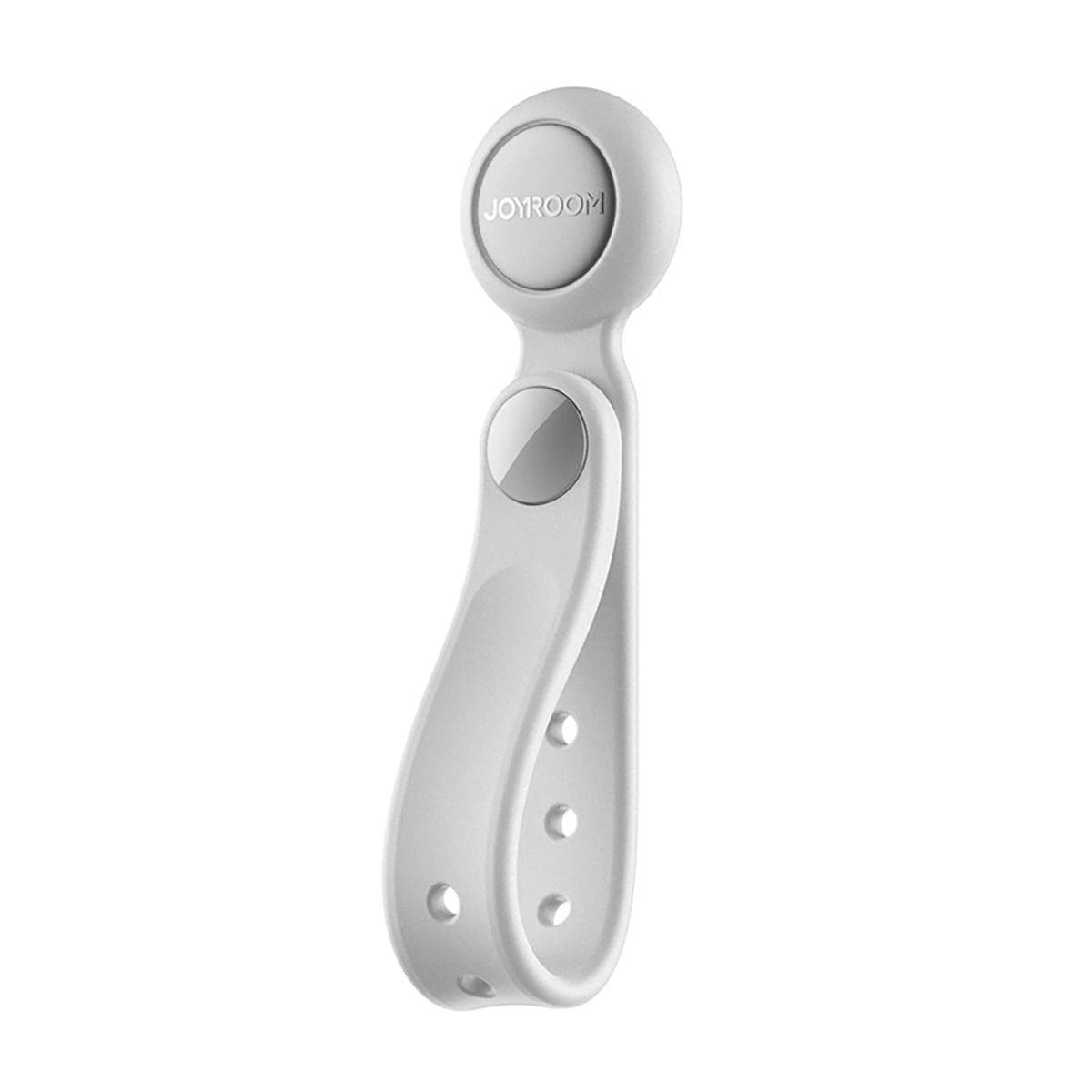 Joyroom JR-ZS422 Silikon-Kabelbinder mit Magnet, 6er-Set Weiß
