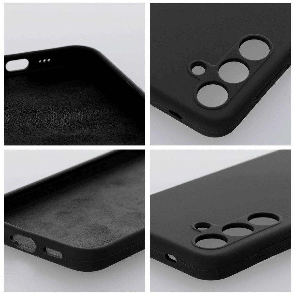 Silikon Handyhülle Bumper kompatibel mit Pixel 9 Schwarz