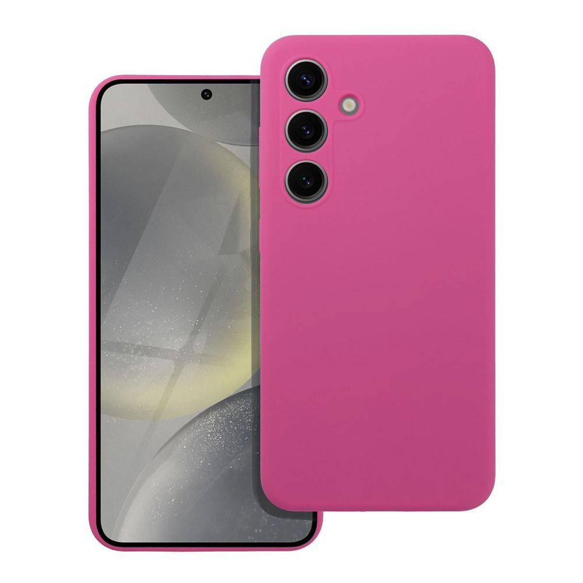 Silikon Handyhülle Bumper kompatibel mit Pixel 9 Pink