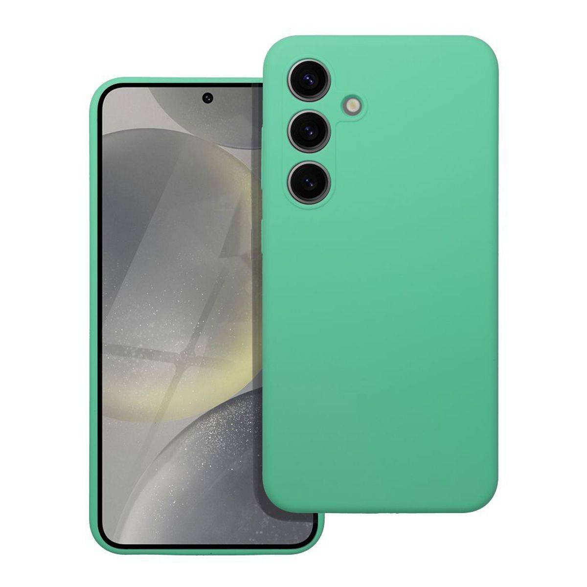 Silikon Handyhülle Bumper kompatibel mit Pixel 9 Grün