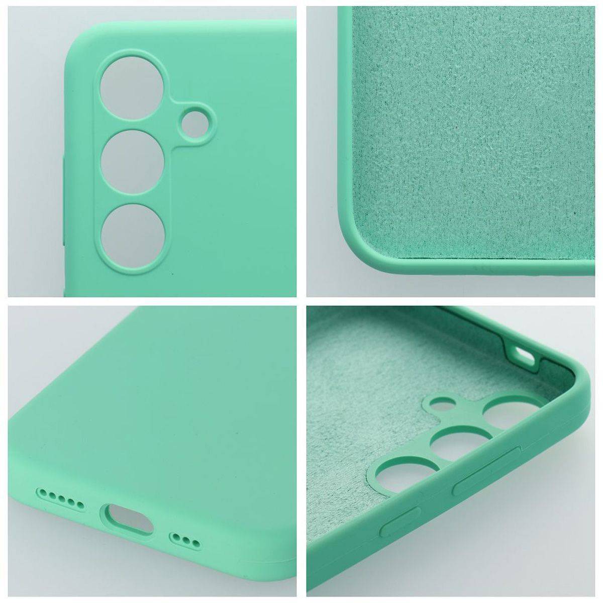 Silikon Handyhülle Bumper kompatibel mit Pixel 9 Grün