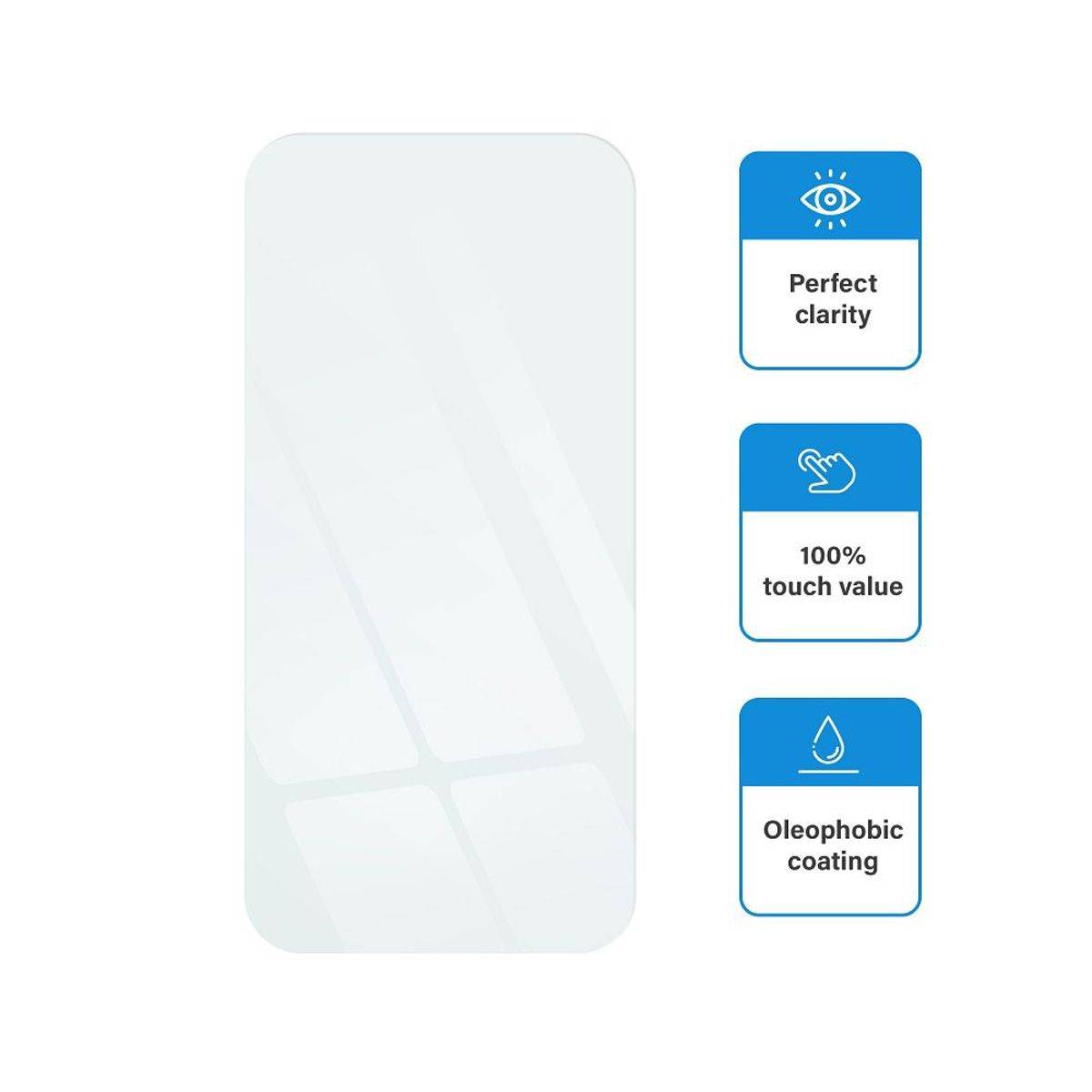 Schutzglas 9H kompatibel mit Google Pixel 9 Pro XL Displayschutzfolie Passgenau Glas