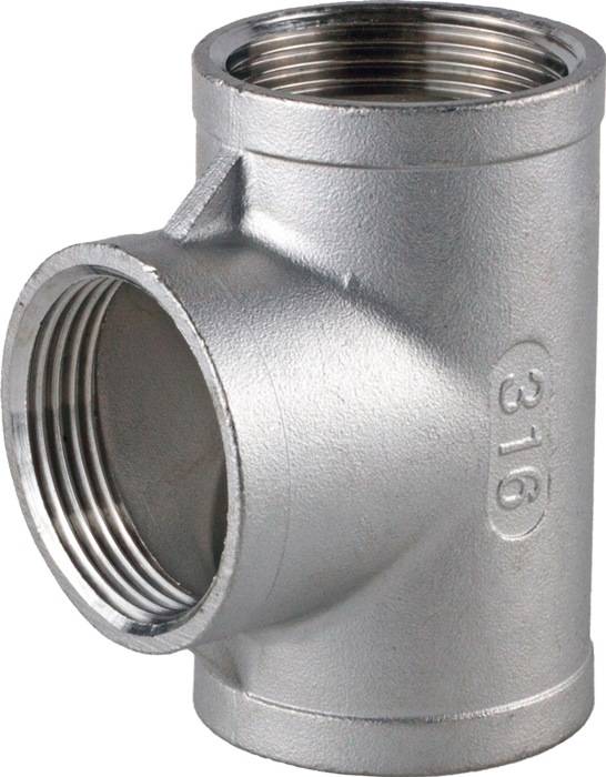 Springer GmbH Gewindefitting T-Stück 90Grad IG NPS 3/4 Zoll 307034T