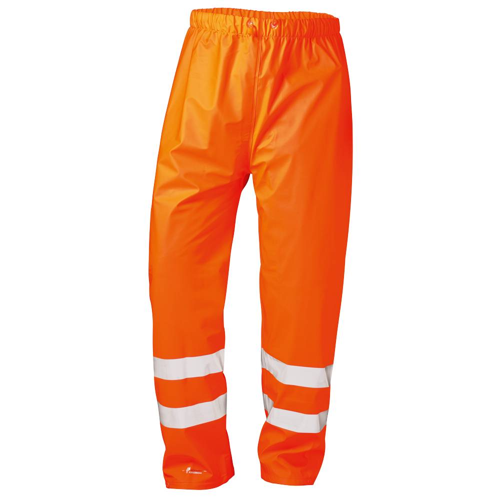 LINUS Warnschutz - PU - Bundhose NORWAY WS Orange EN 471/1, EN 343/3, Gr.XL