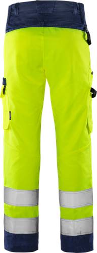 Fristads High Vis Green Hose Kl. 2 2651 GPLU - Warnschutz-Gelb/Marine/C70 131982-171-C70