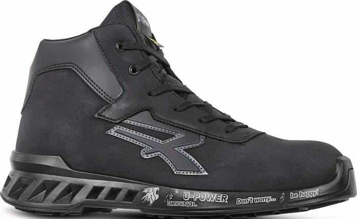 U.POWER RV10024-43 Sicherheitsstiefel PARKER Größe 43 W. 11 schwarz S3S CI FO SR