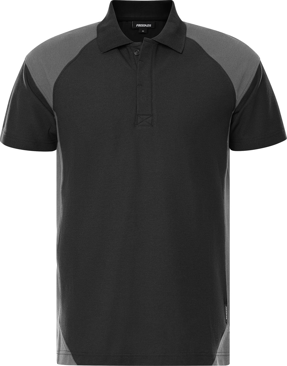 FRISTADS 300509-996 Schweres Poloshirt 7047 GPM Gr.L Schwarz/Grau