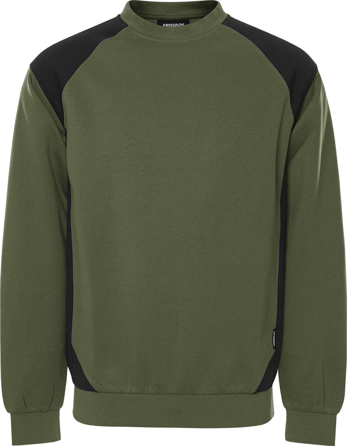 FRISTADS 300510-796 Sweatshirt 7148 GSM Gr.3XL Army Grün/Schwarz