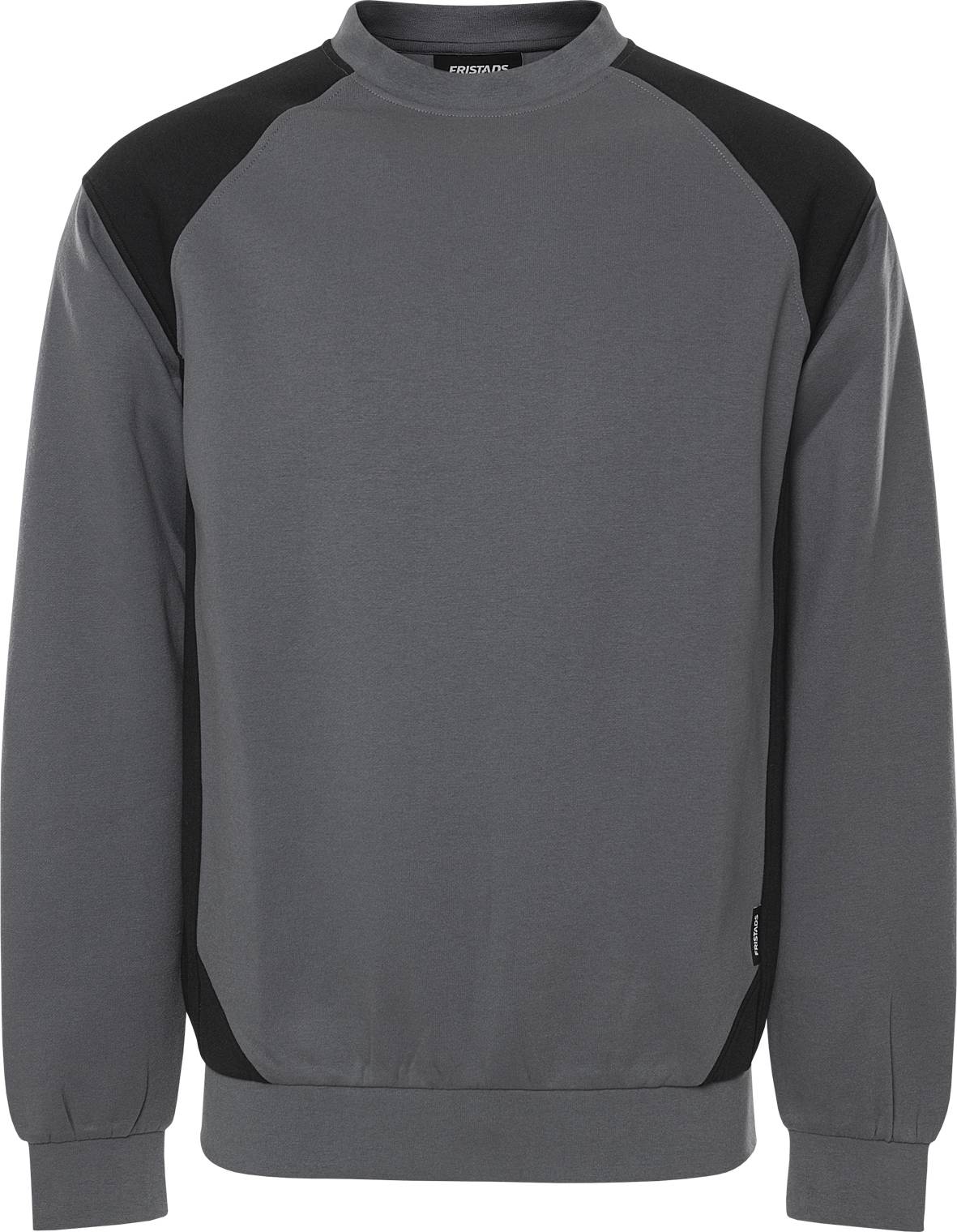 FRISTADS 300510-896 Sweatshirt 7148 GSM Gr.S Grau/Schwarz