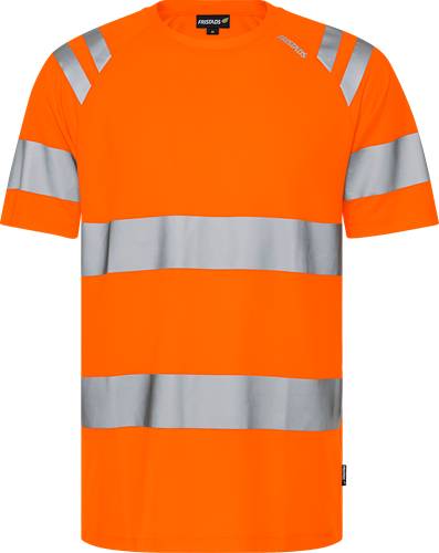 Fristads High Vis T-Shirt Kl. 3 7860 GPST - Warnschutz-Orange/S 301021-230-S