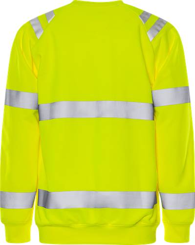 Fristads High Vis Sweatshirt Kl. 3 7862 GPSW - Warnschutz-Gelb/XL 301023-130-XL