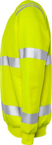 Fristads High Vis Sweatshirt Kl. 3 7862 GPSW - Warnschutz-Gelb/4XL 301023-130-4XL