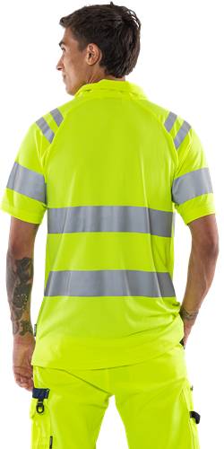 Fristads High Vis Poloshirt Kl. 3 7861 GPST - Warnschutz-Orange/2XL 301022-230-2XL