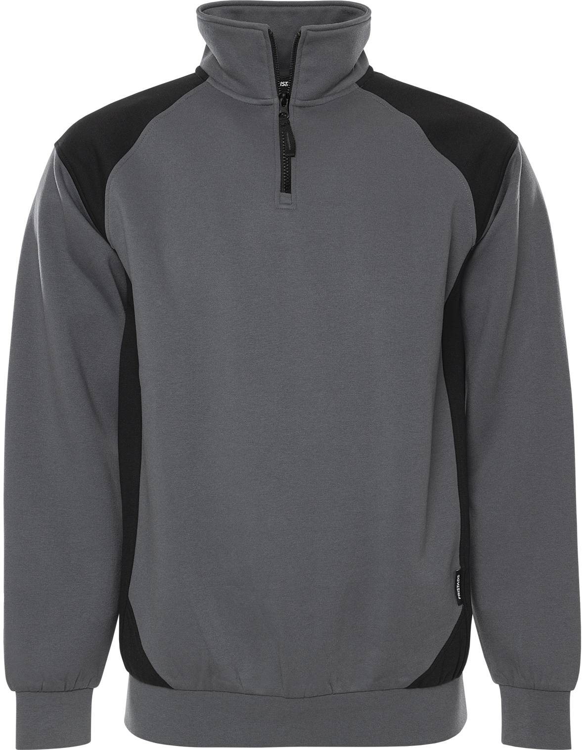 FRISTADS 300511-896 Sweatshirt 7048 GSM Gr.4XL Grau/Schwarz
