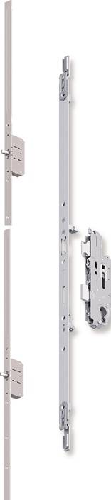 FUHR 3000700035 Renovierungs-Schloss-Set multisafe PZ 16/40/92/10 mm Flachstulp