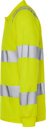 Fristads High Vis Poloshirt Langarm Kl. 3 7864 GPST - Warnschutz-Gelb/M 301260-130-M