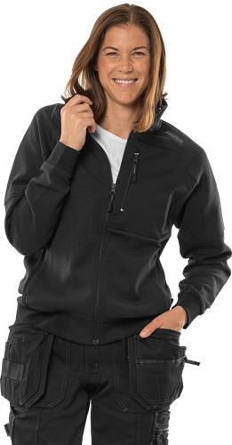 Fristads Sweatjacke Damen 7832 GKI - Schwarz/2XL 301286-940-2XL