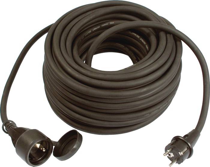 WEINGÄRTNER 02128 Verlängerungskabel 16 A 230 V 3G2,5 mm² 5 m IP44