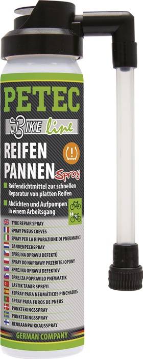 PETEC 70575 Reifenpannenspray 75ml Spraydose PETEC für alle Reifentypen (mit