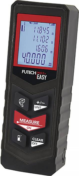 Laserentfernungsmesser DM3540 40m ± 3mm IP 54 FUTECH