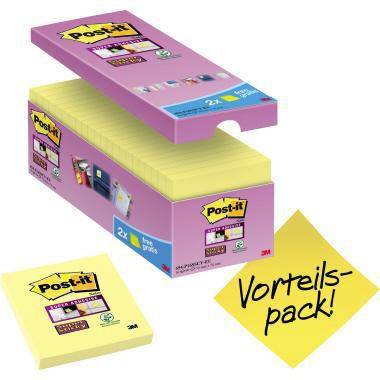 POST-IT 111236510 Post-it Haftnotiz 65416SY P 76x76mm 90Bl. ge 16St Als Gedan