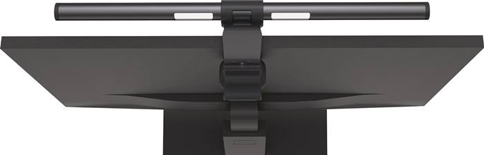 HANSA Bildschirmleuchte ABS,Fe schwarz m.Klemme LED HANSA ABS/Kunststoff/Eise